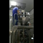 Kitajska samodejni prigrizki sladkorja sladkarije v prahu semena orehov prah navpično pakiranje stroj